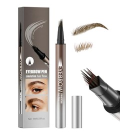 Erinde Lpiz Lquido para Cejas, Resistente al Agua, 201light Brown  Duradero, Rellena y Define Cejas Naturalmente con Aplicación Precis, Diseño...     