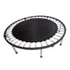 KOMBIUDA 1pc Black Trampoline Replacement Mat Uv-Resistant Round Jumping Pad