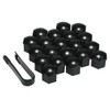 20pcs Universal 21mm Wheel Nut Covers Plating Lug Nut Caps
