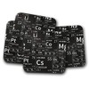 4 Set - Periodic Table Coaster - Science Chemistry Student