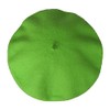 JOYHY Gorro de boina clásico de color liso para mujer,