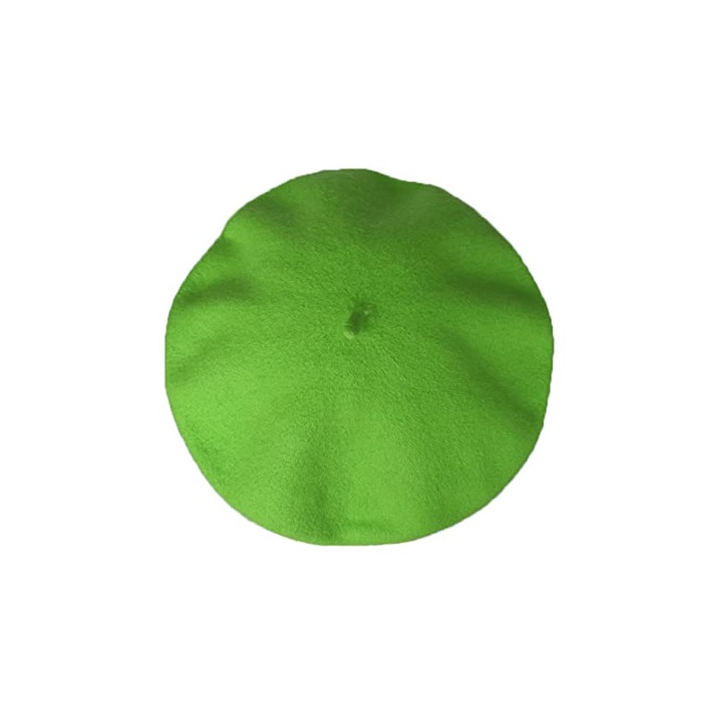 JOYHY Gorro de boina clásico de color liso para mujer,