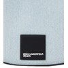 Karl Lagerfeld Jeans Women's Box Logo Small Halfmoon SHB Shoulder
