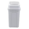 Eudokky 7 Liters Waste Bin, Swing Lid Trash Bin, Plastic