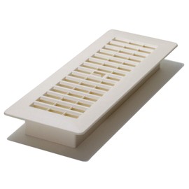 Decor Grates PL310-AL 3-Inch by 10-Inch Plastic Floor Register, Almond