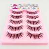 Kagonekodo False Eyelashes (Transparent Axis n-FXL67-BL 5 Pairs Black, Natural