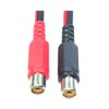 Generic 2-Pack Female to Speaker Wire Adapter Cable, 5.5-inch/14cm -