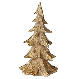 Regency International 17" Resin Frosted Gold Tree