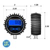 MEANLIN MEASURE 0-300PSI Digital Pressure Gauge with Rubber Cover, Lower