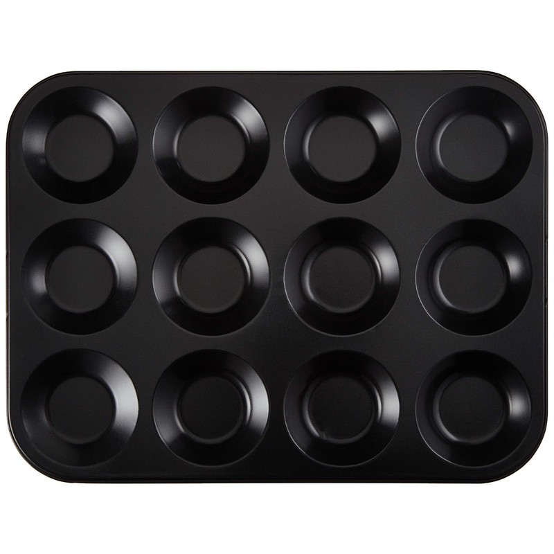 Everyday Baking KB1038 Non-Stick Premium Coated 12 Cup Bunsheet Tray
