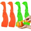 4 Pack Orange Peeler, Easy Open Orange Lemon Citrus Peeler