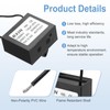 sourcing map CBB61 Capacitor, 14uF 450V 2-Wire Ceiling Fan Motor