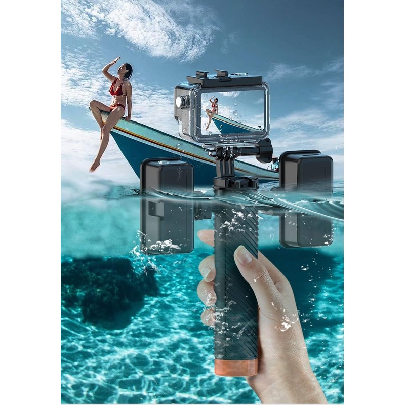 Triple Floating Bar for GoPro / Insta360 / Osmo Action