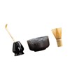 ＫＬＫＣＭＳ 4 Piece Bamboo Matcha Whisk Set for Tea Ceremony