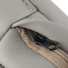 Priprilod 2pcs Gray Leather Seat Replacement Armrest Cover Compatible with