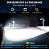 baibian Rechargeable Flashlights High Lumens, 5000.000 Lumens Super Bright Flashlight,