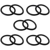 lingsee 10134 10Pcs O-Rings Replacement, Pool Pump Hose O-Ring Compatible