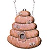 Hanging Bee Hive Decorative Plaque for Arrow Hanger