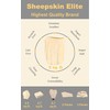 SHEEPSKIN ELITE Chamois Drying Cloth Car Drying Towel Real Leather