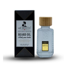 MEL BROS CO. - ROYAL BARBER, Beard Oil - Aceite para Barba, Maderas 2 oz / 60 ml - Hidrata la piel para evitar resequedad.