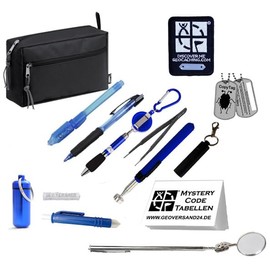 geo-versand Geocaching Beginner Set Starter UV Equipment Gift Travel Bug Car