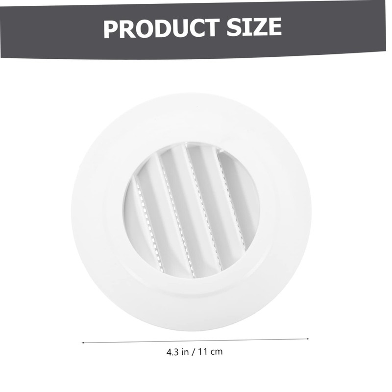 Operitacx Venetian Wall Vents Interior Walls Round Mesh Shape Register