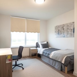 CHICOLOGY Blackout Custom Roller Shades, Cordless Blinds, Window Shades for Home, Roller Window Shades,Window Treatments, Door Blinds, Blackout Shades, Sand Textured (Fringe), 36" W X 64" H