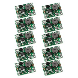 Dorhea 10PCS MP1584EN 3A Mini Step Down Buck Converter DC-DC 24V to 12V 9V 5V 3V Adjustable Step Down Module Replace LM2596 Compatible with Raspberry Pi Robort Parts DIY Kit