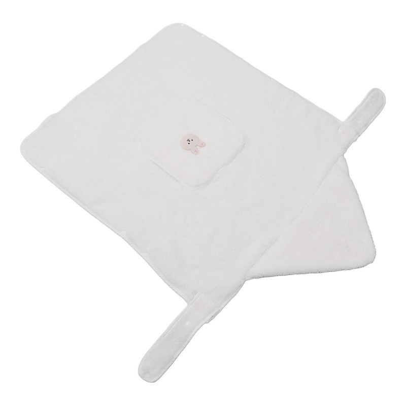 Hooded Toddler Blanket Keep Warm Windproof Large Pocket Thickened Baby