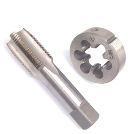 Yodaoke HSS 1/2-14 NPS Tap and 1/2-14 NPS Die Right