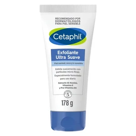 Cetaphil Exfoliante Ultra Suave Diario 178g - Micropartículas para Piel Suave y Radiante