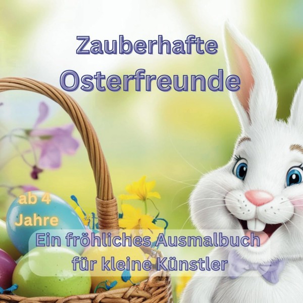Zauberhafte Osterfreunde: Ein fröhliches Ausmalbuch für kleine Künstler