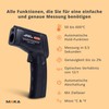 MAKA Infrared Thermometer with Laser -50 to +600 °C -