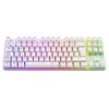 T-Dagger Teclado Gamer Mecánico Blanco Bora White T-TGK315 Blue Switch