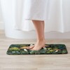 WUCCZHU Flannel Bath Mat - Non-Slip Quick-Dry Bathroom Rug with