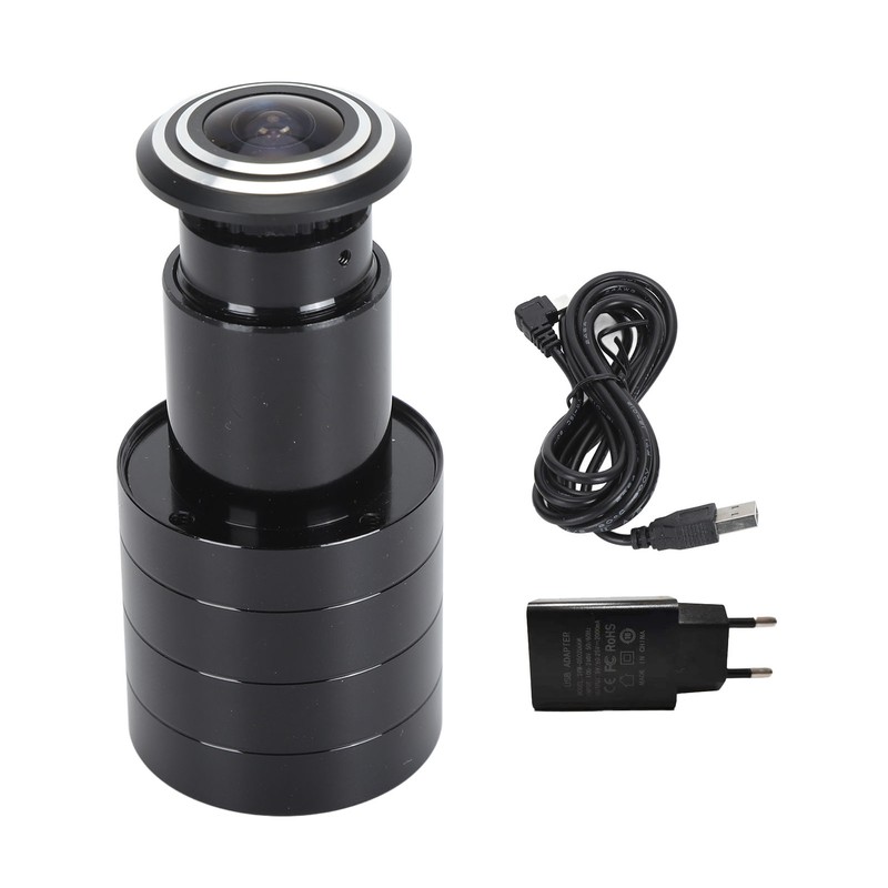 Door Peephole Camera 2MP HD Support Memory Card Storage Cloud