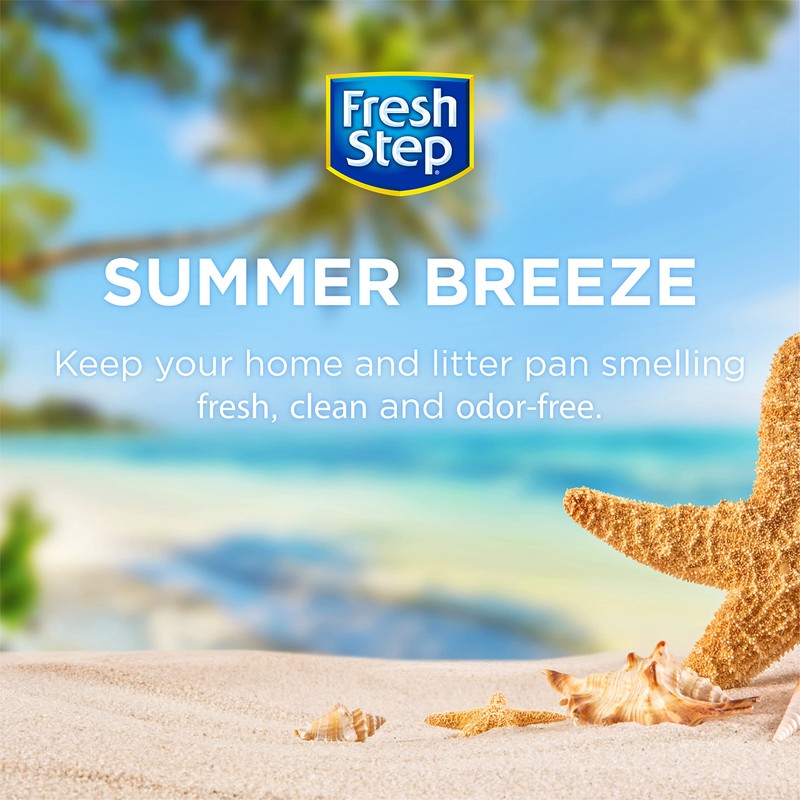 Fresh Step Cat Litter Crystals In Summer Breeze Scent |