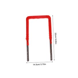 OHPHCALL 2pcs Plastic Ladder Steps for Water Wells Sturdy Climbing Ladder Stand for Sewage Manholes Pools Safe Easy Installation Versatile Aesthetic Design