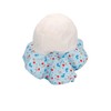 Sterntaler Girls' Sun Hat Flower Wreath Hat, White