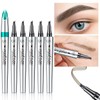 Eyebrow Pencil - Tattoo Eyebrow Pen with Fork Tip Long-lasting,Waterproof