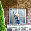 Heavy Duty 28 Inch Watering Wand with Pivoting Head, Adjustable