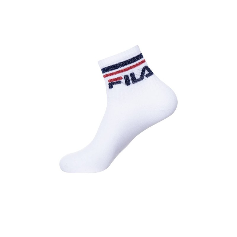 Fila F9398, Unisex Adult Socks, White, 43/46