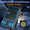 Car Power Inverter 12V 24V to 110V 220V 1500W Multifunctional