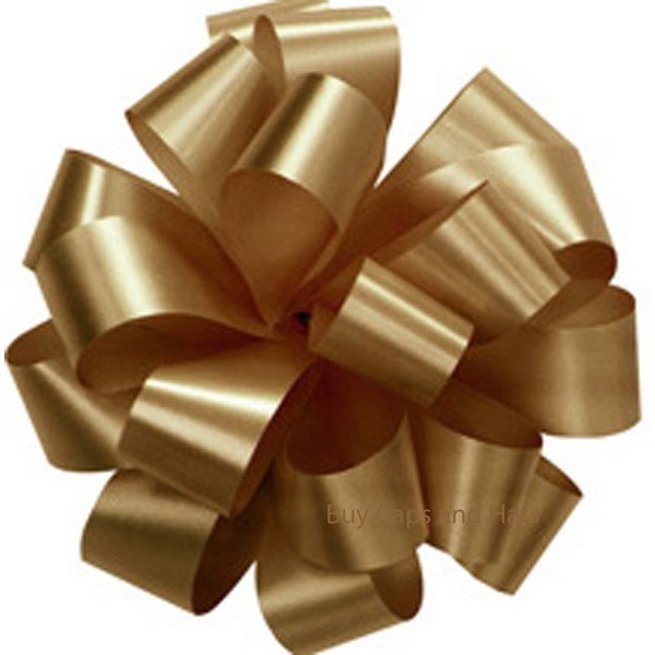 Buy Caps and Hats Gold Bows 10 Pack Gift Wrap Bow for Baskets Gifts Toys Weddings