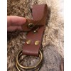 SUMGOGO Skirt Hikes Leather Detachable Keyring Hook Strap Retro Medieval