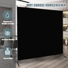 Room Divider Single Panel Privacy Screen, 71''x72''H Large Divider for