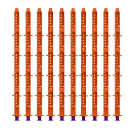 Vesco Medical ENFit Amber Syringes 5ml (Pack of 50)