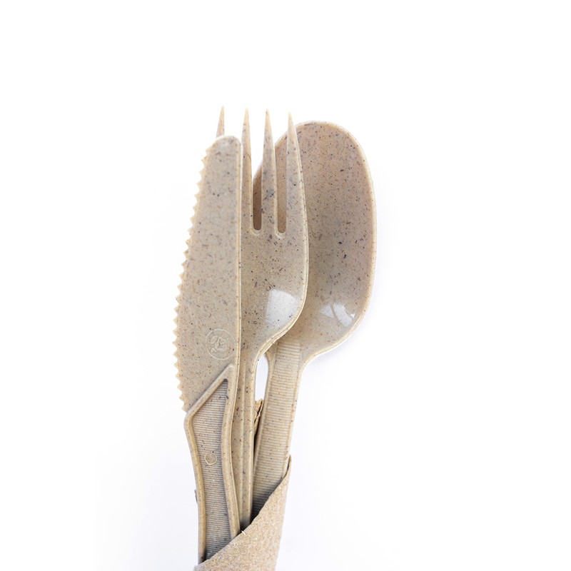 BIO AGAVE Eco Cutlery Kit – 180 Sets of Biodegradable