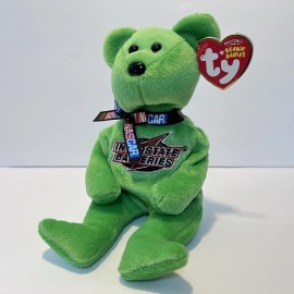 Ty Beanie Baby - J.J. YELEY #18 NASCAR Bear Vintage NASCAR Plush Stuffed Toy