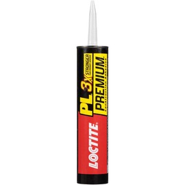 Loctite PL - calcomanía de construcción de poliuretano premium, pegamento versátil para madera, hormigón, piedra, metal y más, 10 onzas, cartucho, 1 paquete